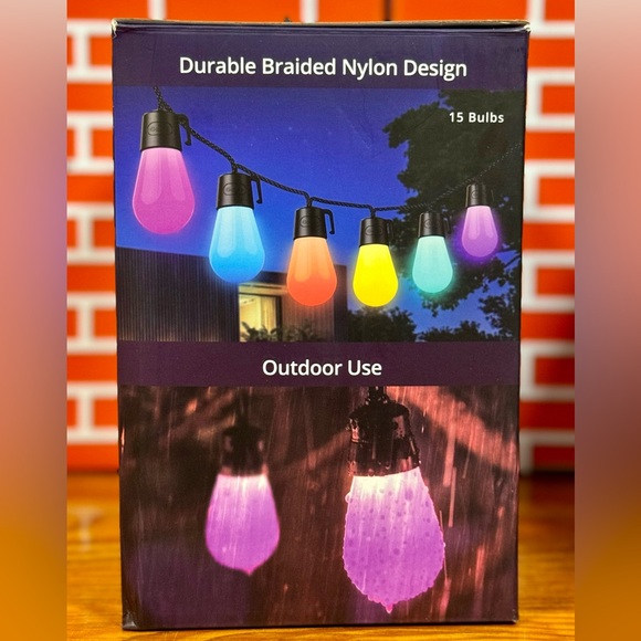 Govee 48' RGBW Wi-Fi Outdoor String Light - Picture 3 of 4